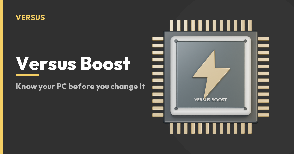 Versus Boost Windows Guide: Import PresentMon Captures and Compare Before/After Runs