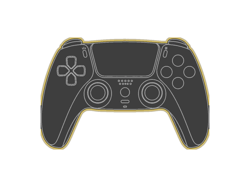 DualSense controller with Versus mapping callouts
